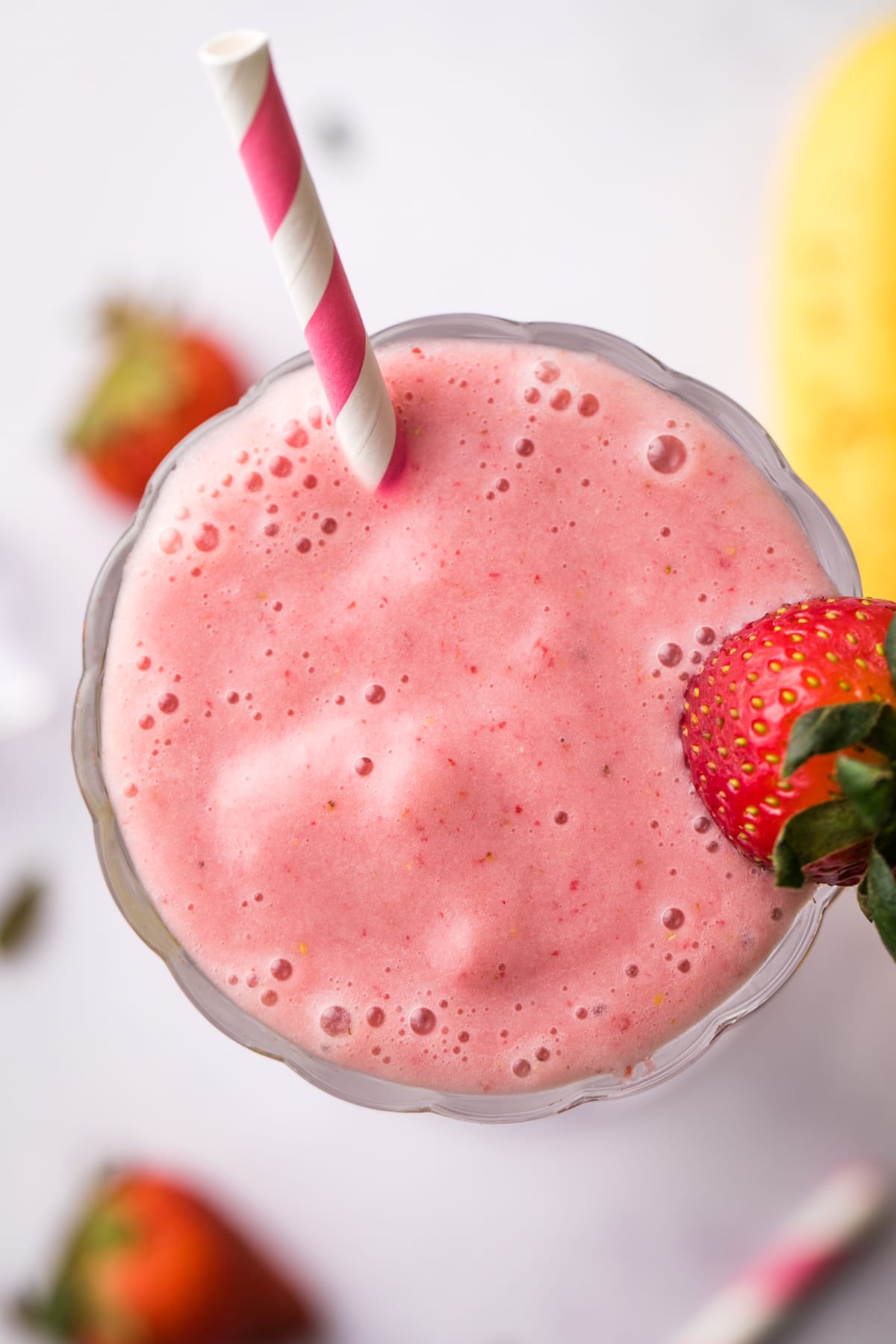 Healthy Plant-Based Strawberry Milkshake: Dairy-Free & Delicious